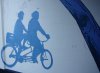 Dupont St. Cycling Mural: Tandem