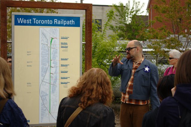 North end of the Railpath at Cariboo Ave.