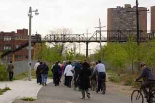 Railpath Jane's Walk - North of Wallace Ave.