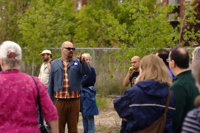 Our tour guide, Roy Mitchell