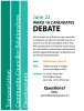 June 23 2010 Ward 18 Debate - Flyer
