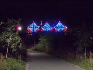 Rail of Light, as seen from the Railpath