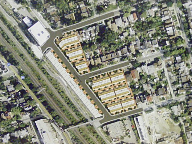 Proposed 362 Wallace Ave. Development - Aerial View