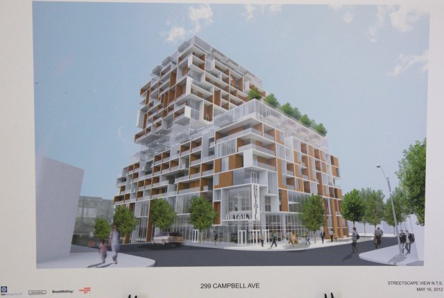 299 Campbell Ave. - Preliminary Streetscape Rendering