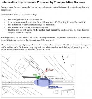 Dundas and Sterling - Proposed Changes (July 2012)