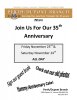 Perth-Dupont Library - 35th Anniversary Poster