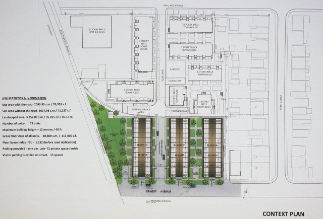 26 Ernest Ave.: Context Plan