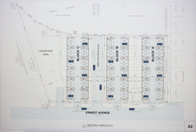 26 Ernest Ave.: Parking Plan