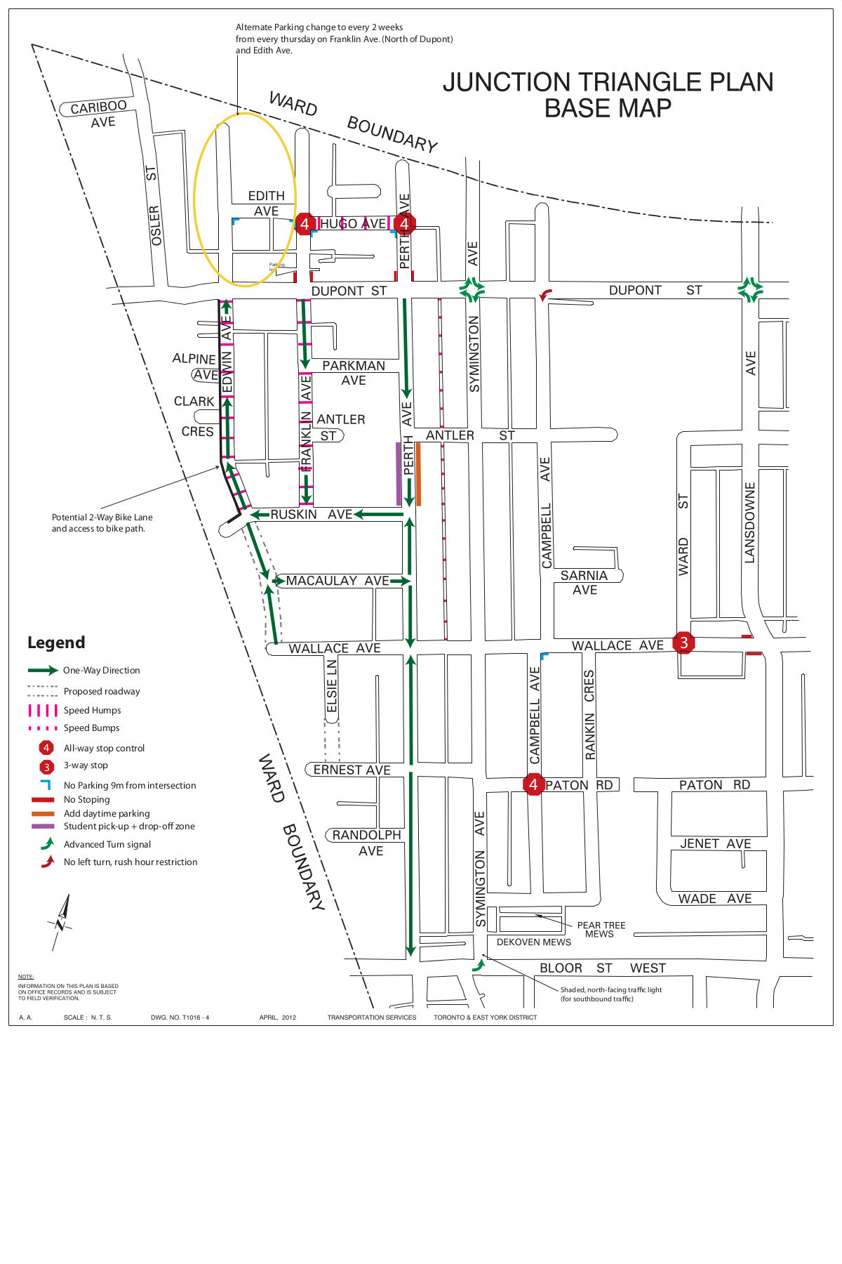 Junction Triangle Traffic Management Plan - Feb 2013 Draft