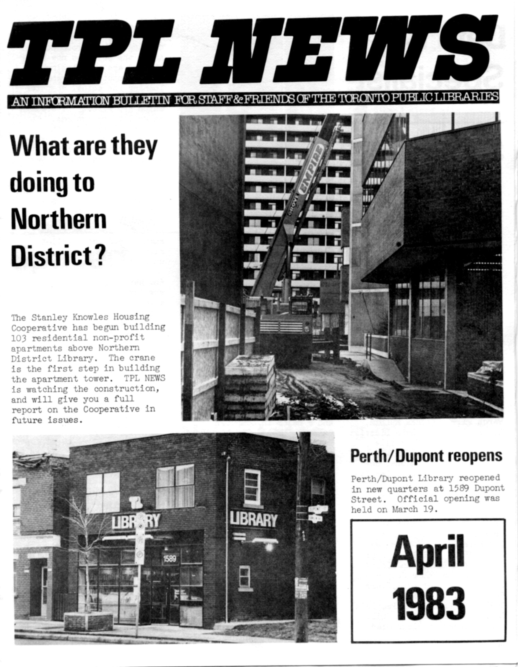 1983 TPL News