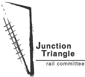 Junction Triangle Rail Committee logo