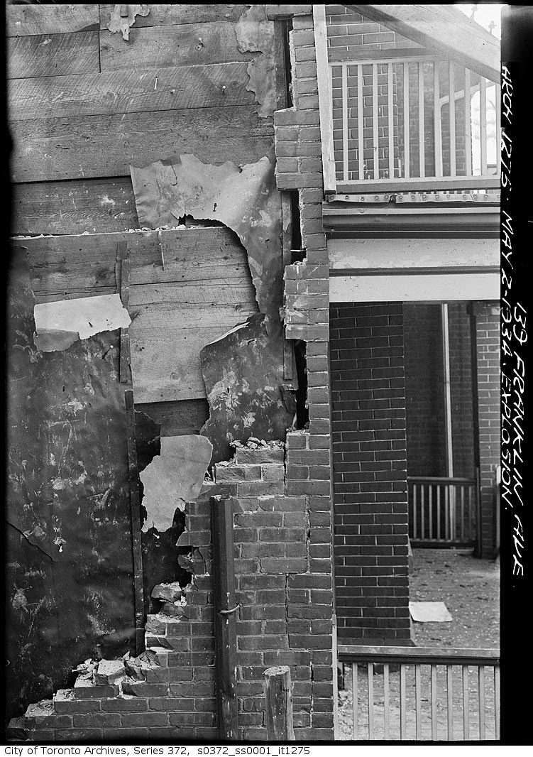 139 Franklin Ave. explosion, May 2 1934