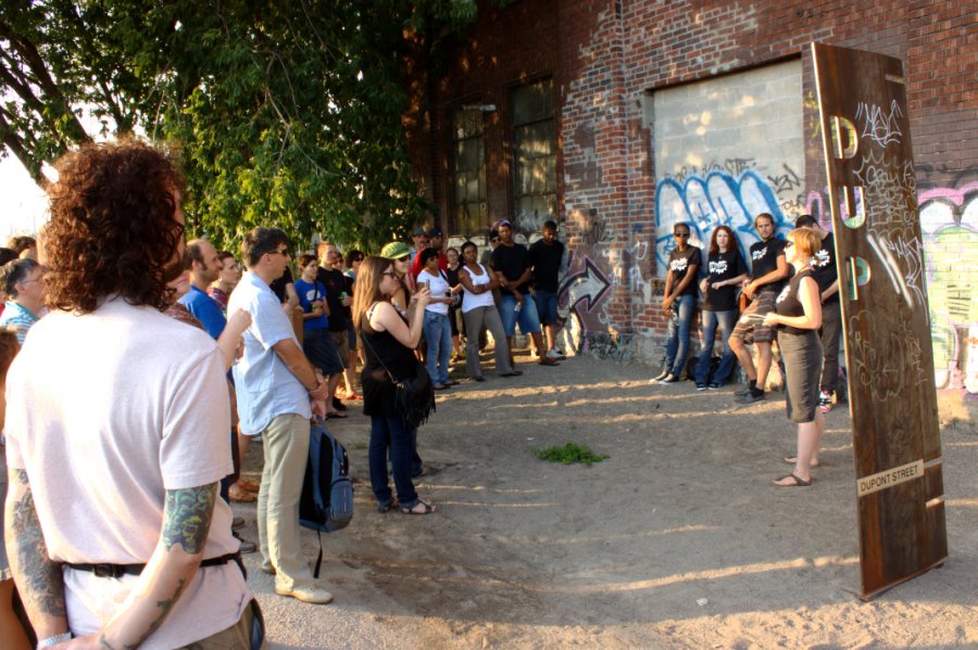 Dupont Bike Mural Launch - The Gathering