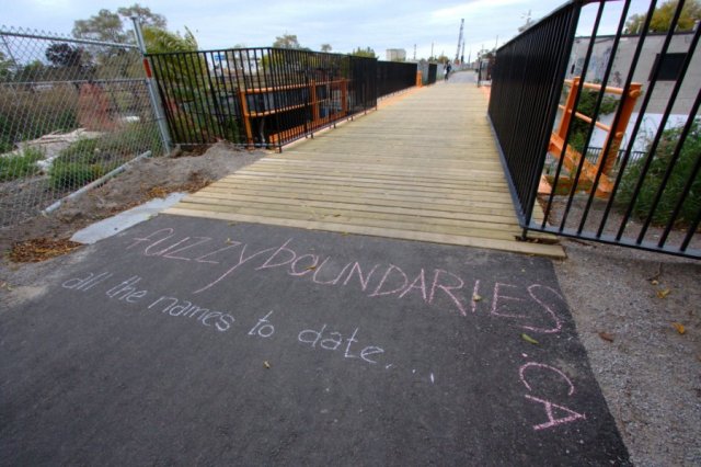 Fuzzy Boundaries names listed on the Railpath