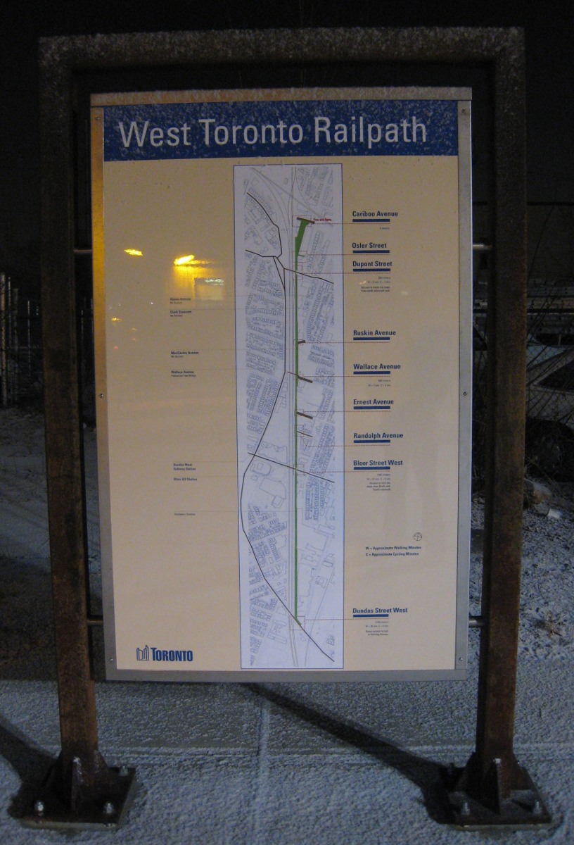 New Railpath Maps: Cariboo Ave. Entrance