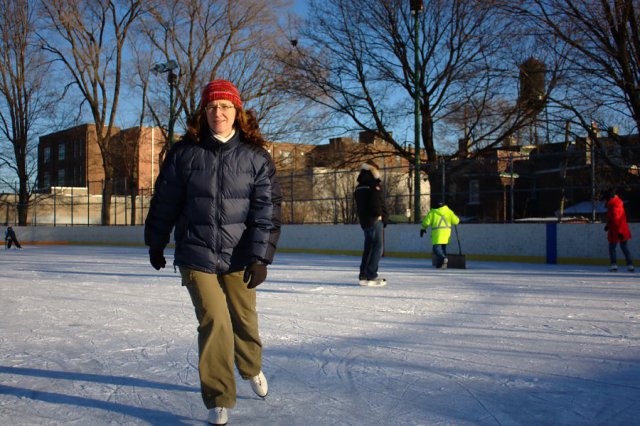 Pleasure skate at Campbell Park