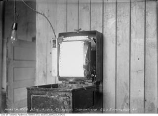 Recording Thermometer in dairy, 252 Symington Avenue (lab photo)