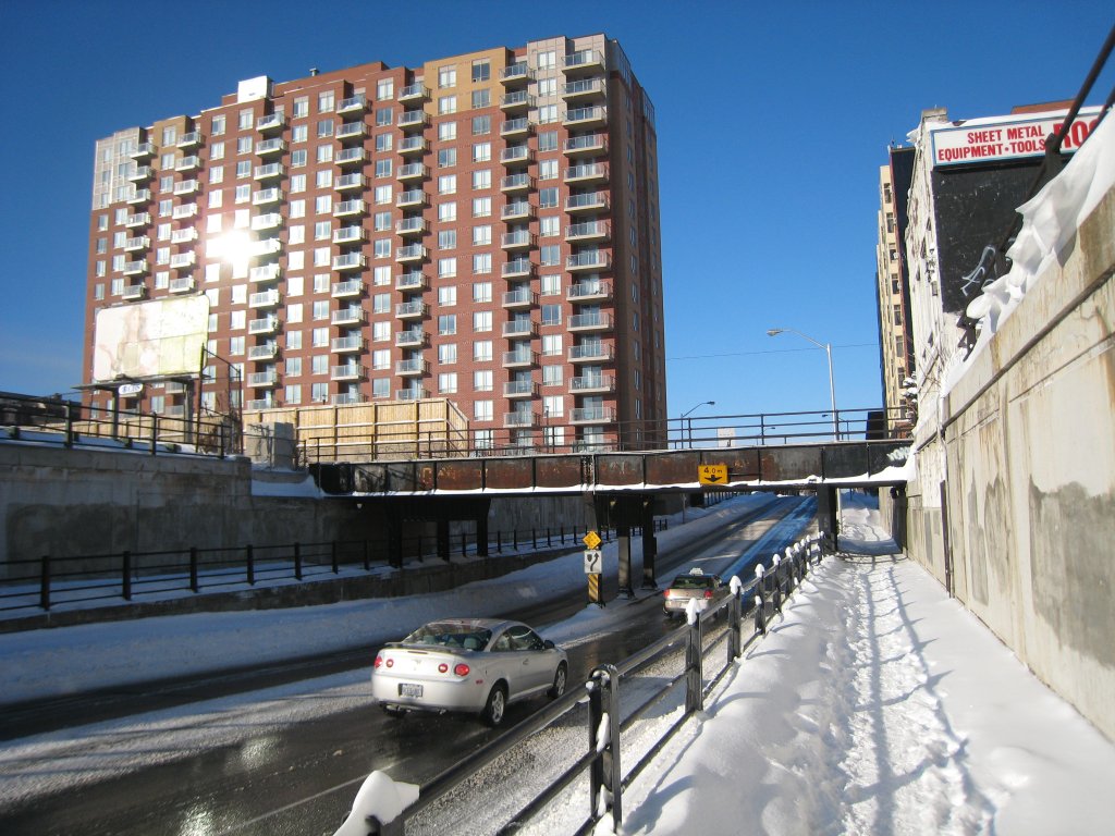 BeBloor on a winter morning