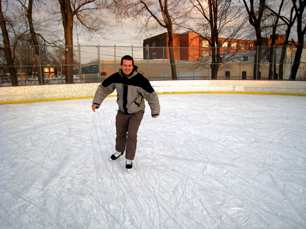 Skating at Campbell Park