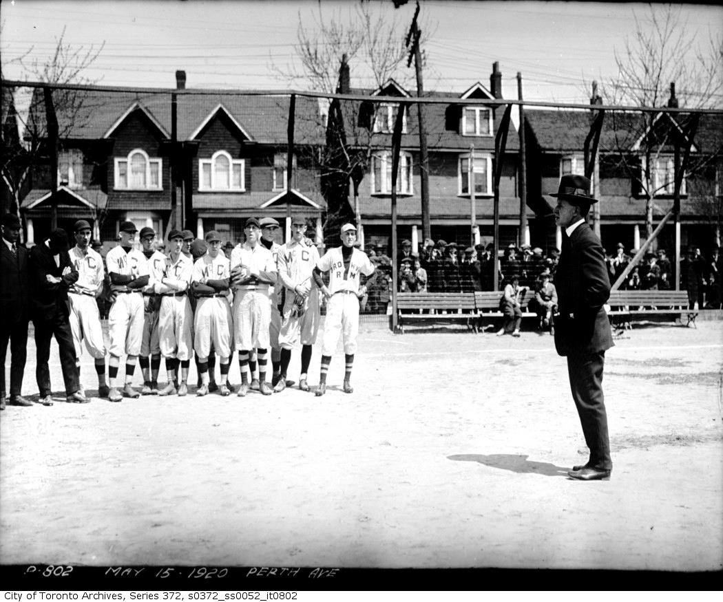 Perth Avenue Park, May 15 1920