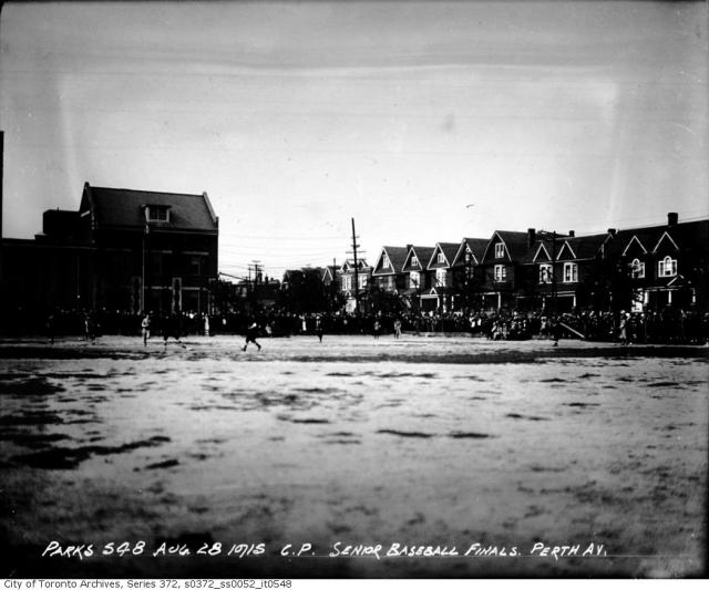 Perth Park Baseball, August 28 1915