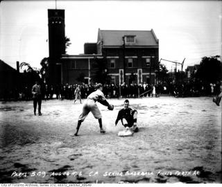 Perth Park Baseball, August 28 1915