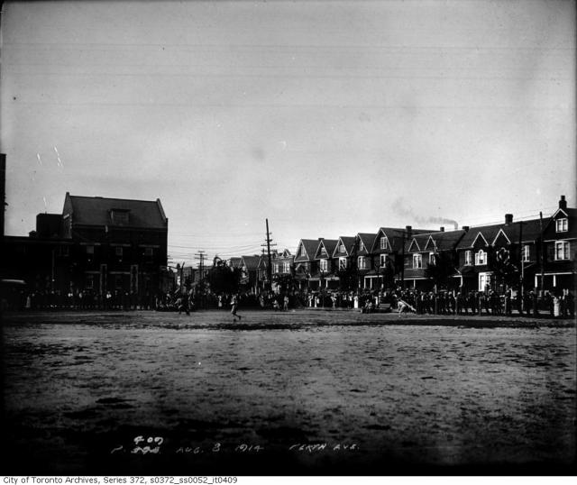 Perth Park Baseball, August 8 1914