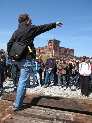 Jane's Walk - Rail Path near Dufferin Jog