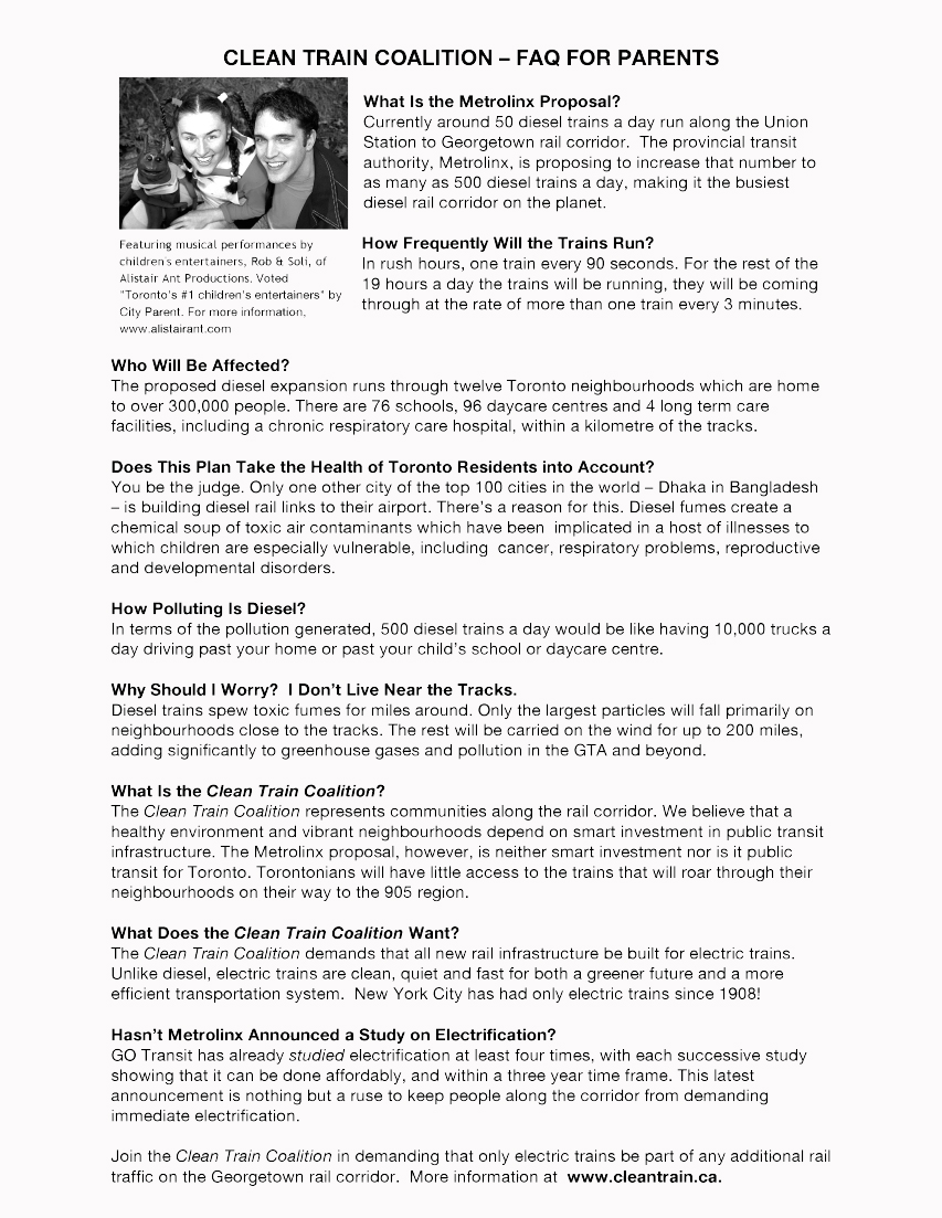 Stroller Parade FAQs