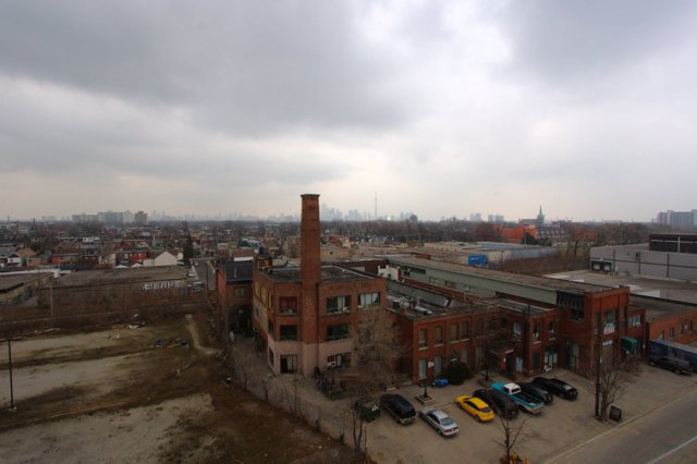 View towards downtown Toronto