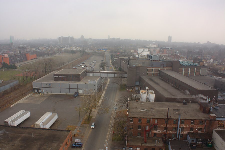 The view south on Sterling Rd.