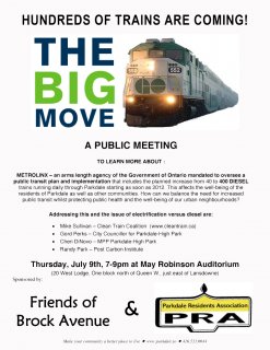 the trains are coming 