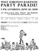 Poster: Railpath Parade, June 2009