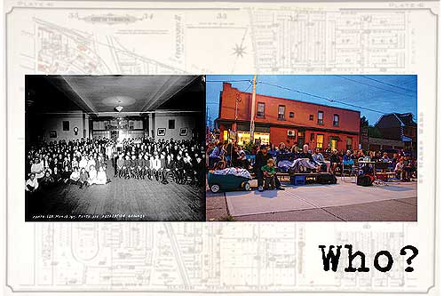 This image features the many faces of our community past and present.